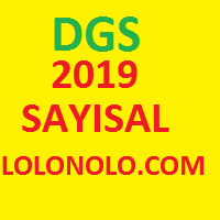 DGS sayısal 2019