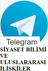 Telegram Siyaset Bilimi Ve Uluslararası İlişkiler grup