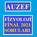 Fizyoloji 2021 Final Soruları