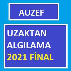 Uzaktan Algılama 2021 Final