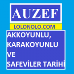 Auzef Akkoyunlu, Karakoyunlu ve Safeviler Tarihi