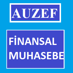 Auzef Finansal Muhasebe