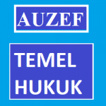 Auzef Temel Hukuk