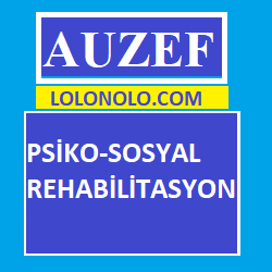 Psiko-Sosyal Rehabilitasyon