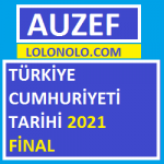 Türkiye Cumhuriyeti Tarihi 2021 Final