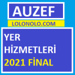 Yer Hizmetleri 2021 Final