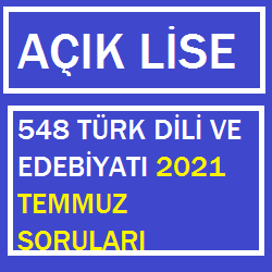 548 turk dili ve edebiyati cikmis sorular ogrenme yonetim sistemi