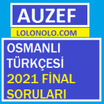 Osmanlı Türkçesi 2021 Final