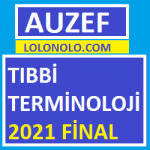 Tıbbi Terminoloji 2021 Final