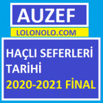 Haçlı Seferleri Tarihi 2020-2021 Final