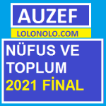 Nüfus ve Toplum 2021 Final