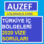 Türkiye İç Bölgeleri 2020 Vize