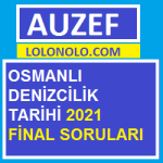 Osmanlı Denizcilik Tarihi 2021 Final