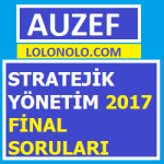 Stratejik Yönetim 2017 Final
