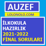 İlkokula Hazırlık 2021-2022 Final