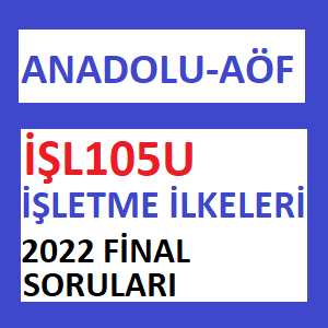 İŞL105U İşletme İlkeleri 2022 Final Soruları-min
