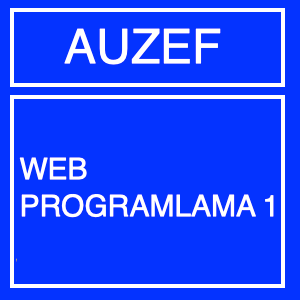 Web Programlama 1