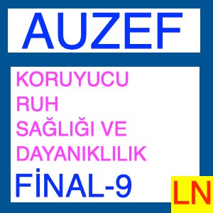 Koruyucu Ruh Sağlığı ve Dayanıklılık Soruları Final Deneme Sınavı -9