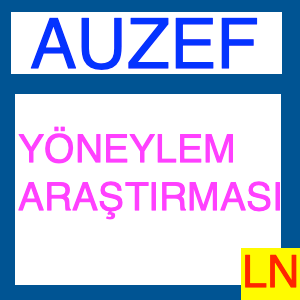 Auzef Yöneylem Araştırması