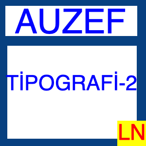 Auzef TİPOGRAFİ -2