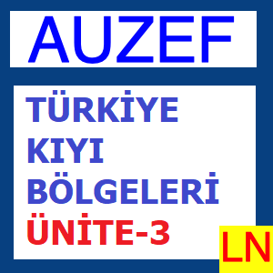 Türkiye Kıyı Bölgeleri Ünite -3 Akdeniz Bölgesi: Antalya Bölümü Yöreleri