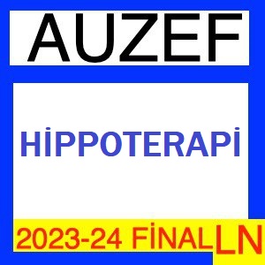 Hippoterapi 2023-2024 Final Soruları