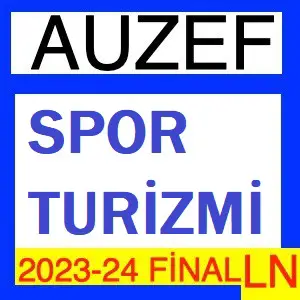 Spor Turizmi 2023-2024 Final Soruları
