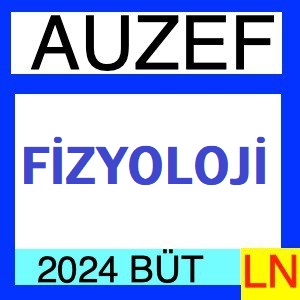 Fizyoloji 2023-2024 Bütünleme Soruları