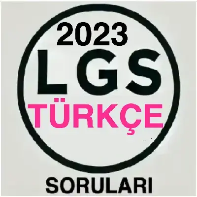 LGS 2023 Türkçe Soruları