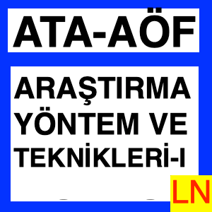 Ata Aöf Araştırma Yöntem ve Teknikleri I