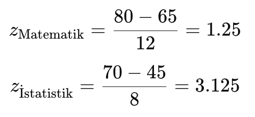 istatistik matematik, Nispi Dağılma Ölçüleri