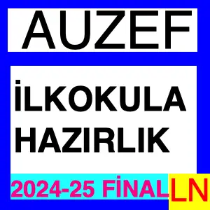 İlkokula Hazırlık 2024-2025 Final Soruları